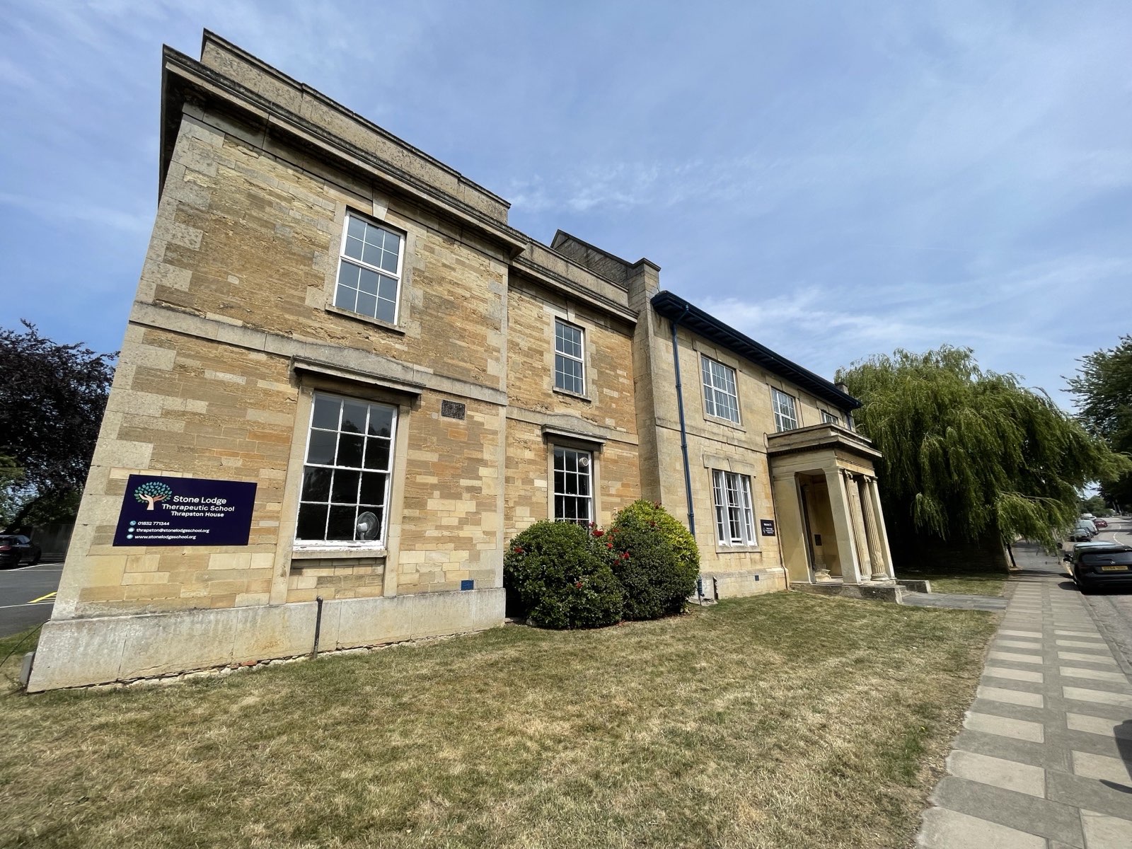 Thrapston front